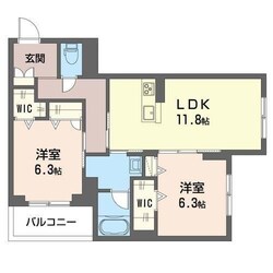 染（せん）の物件間取画像